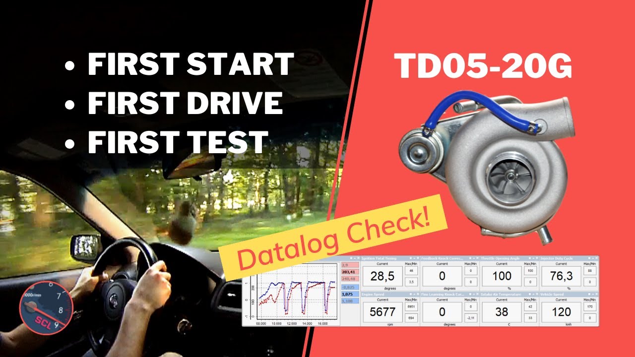 TD05-20G - Fresh Installed, First Start, First Drive, 4th Gear Pull with Datalogs :: Subaru WRX STi
