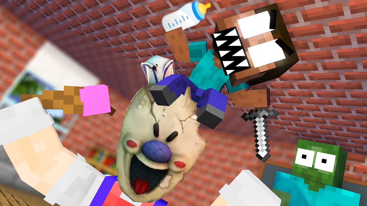モンスター スクール مدرسة الوحوش ICE SCREAM VS BABY HEROBRINE ماين كرافت مدرسة الوحوش