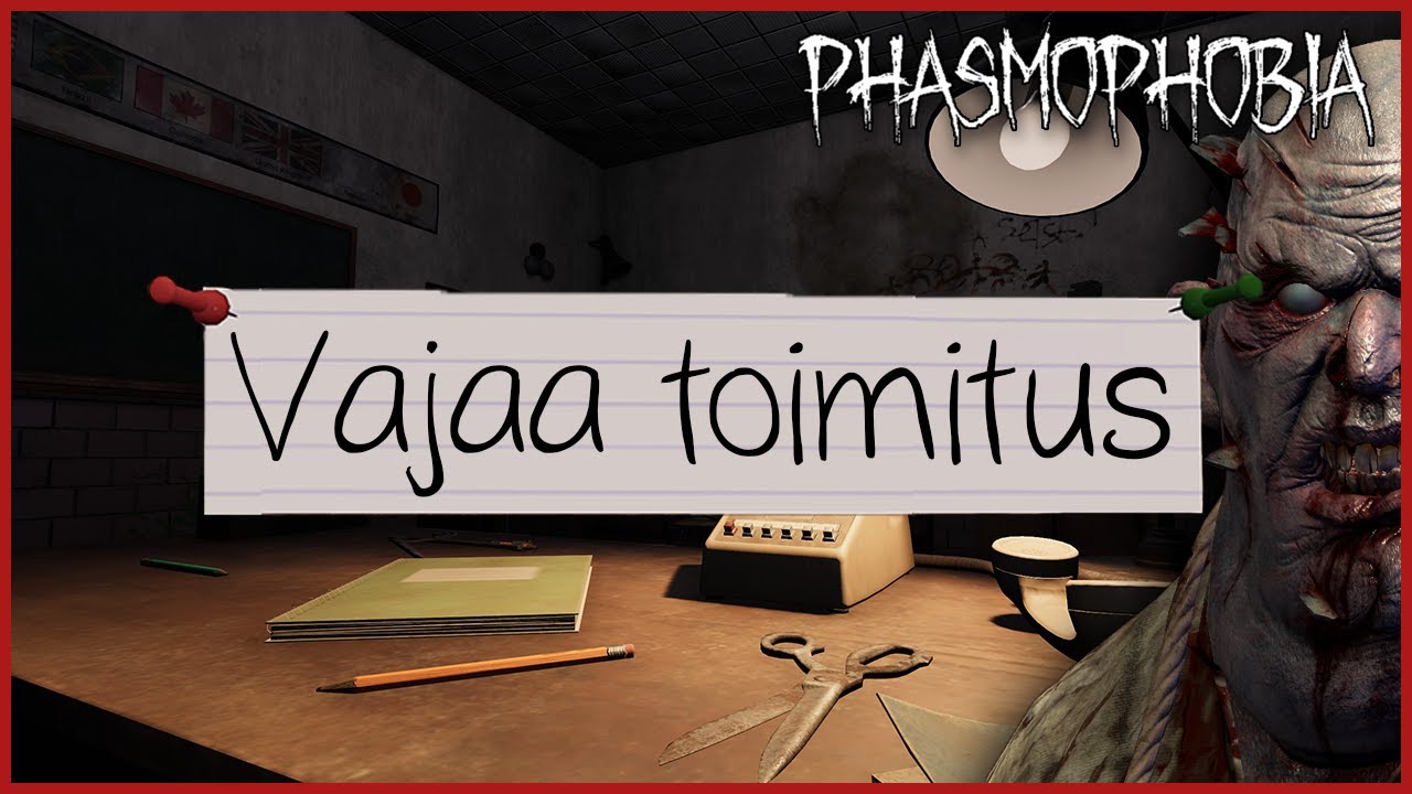 Valot on paras  kaveri isoissa mapeissa! - Phasmophobia Suomi Weekly challenge #7