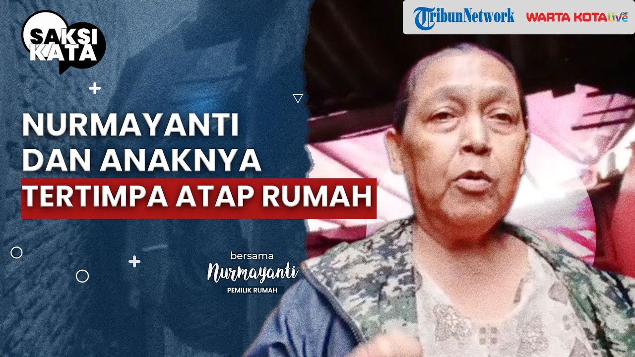 Bangunan Tua dan Lapuk, Nurmayanti dan Anaknya Tertimpa Atap Rumahnya