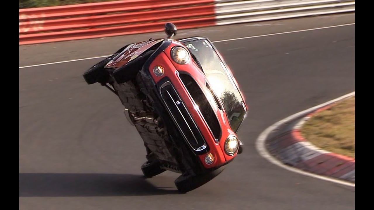 MINI Cooper Around the Nordschleife on two wheels / NEW Nürburgring record!