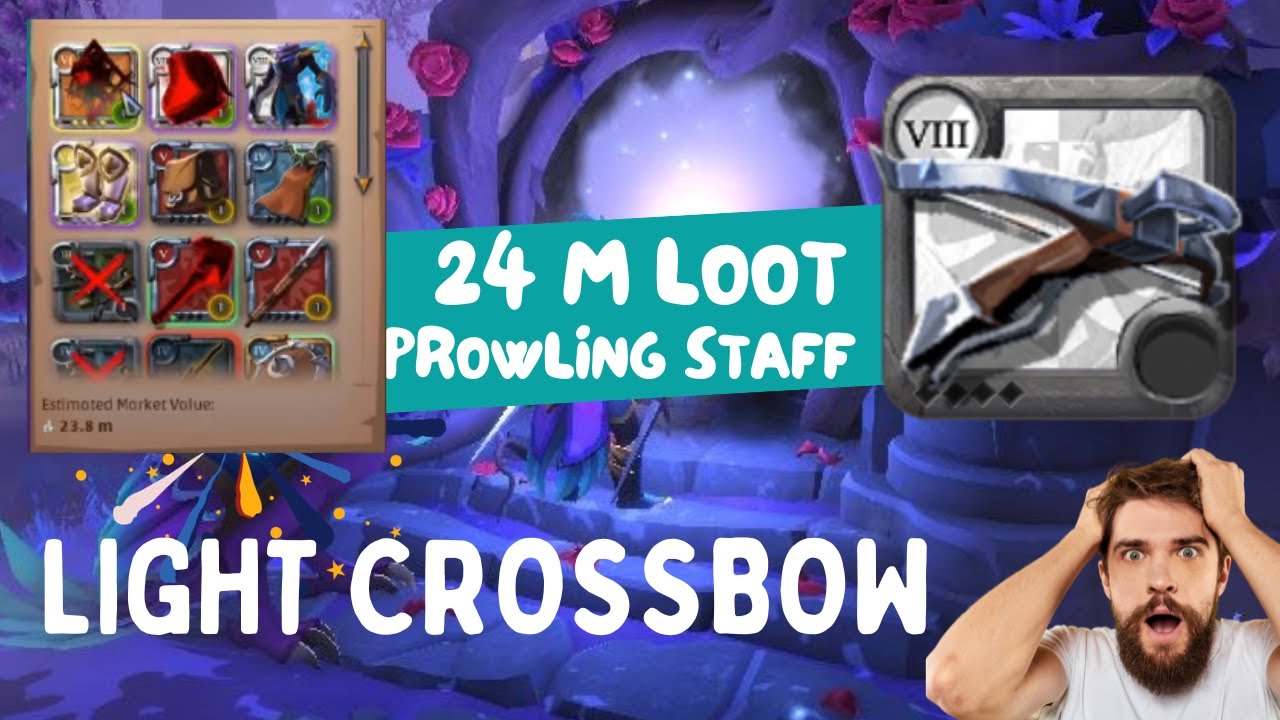 Light crossbow | The Prowling Staff Hunter | Mist | Albion online