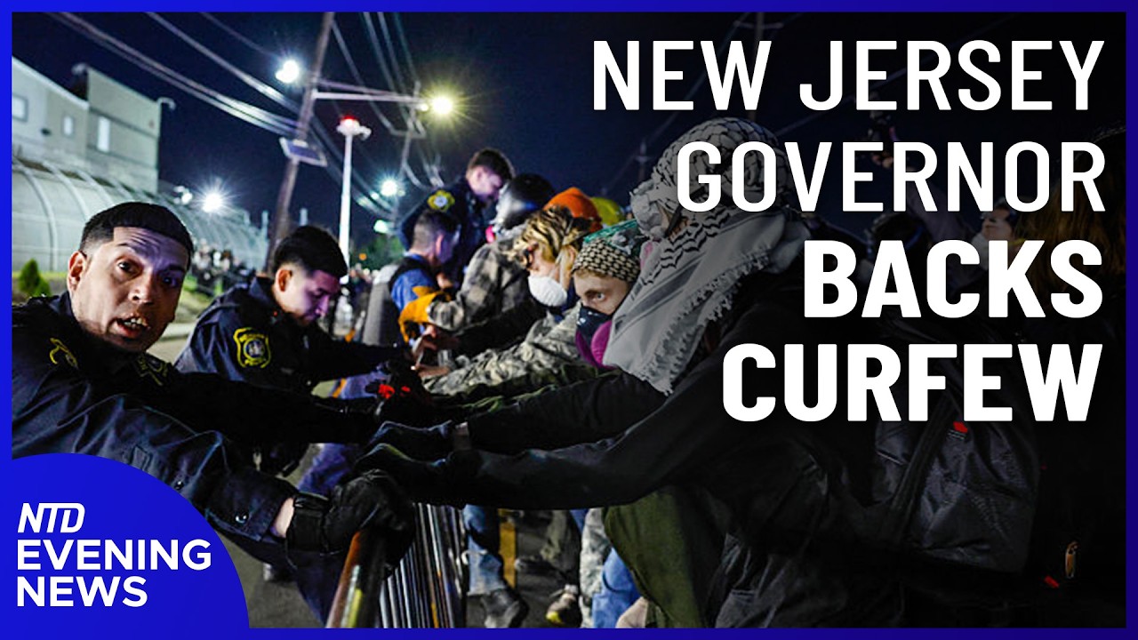 Curfew in Newark, NJ after ICE clashes; Lara Trump interviews Pres. Trump | NTD Evening News (May31)
