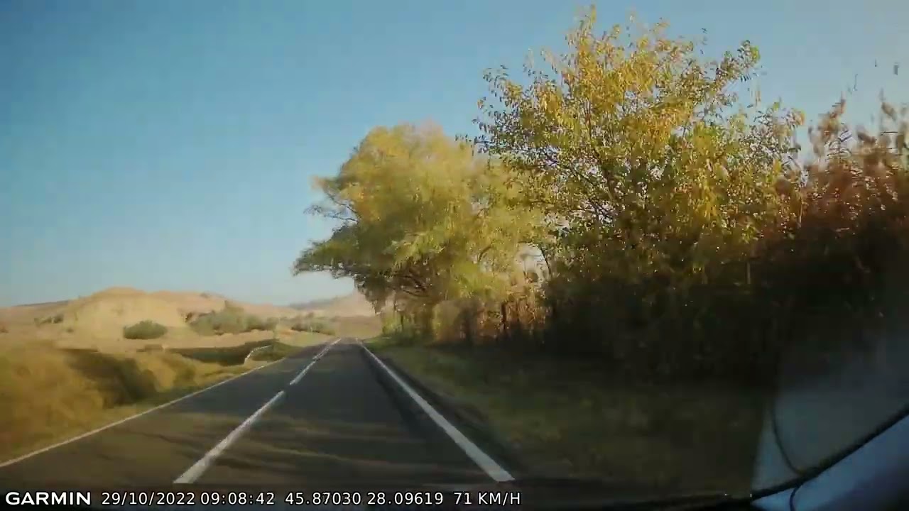 DRIVE #2155: Galaţi-Murgeni (Romania) (timelapse 4x) *Read Description*