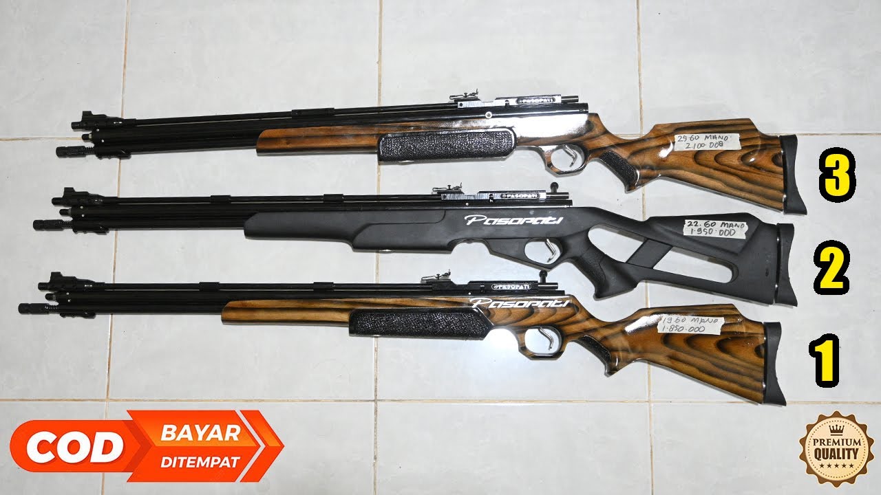 Perbedaan harga senapan angin GEJLUK DWP PASOPATI big game 2025