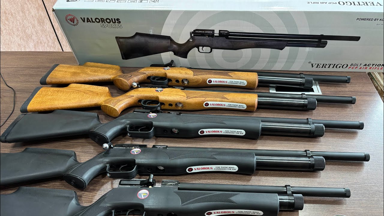 VALOROUS VENOM VERTIGO .177 PCP Air Rifles 🔥 5 NEW Models In Stock