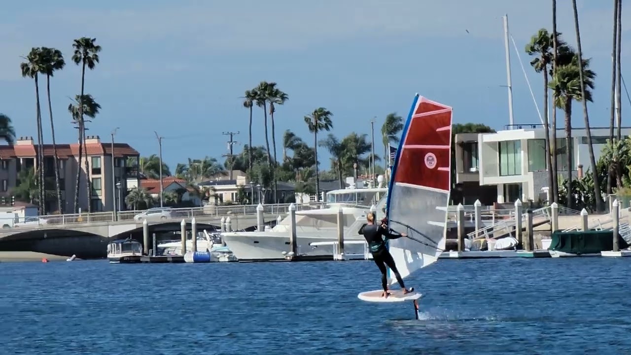 Testing starboard supercruiser foil