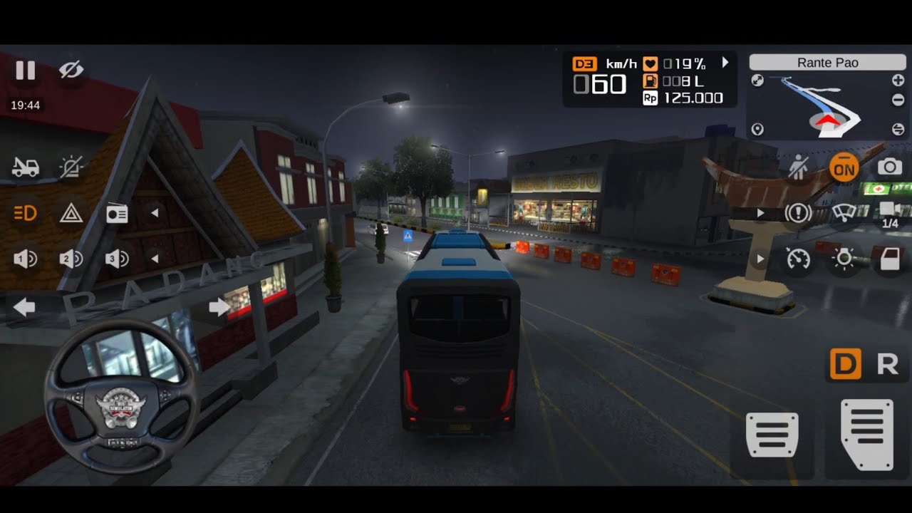 INDONESIA BUS SIMULATOR ||🚍 Coach Bus Simulator ||💥3D Bus Driving 👍