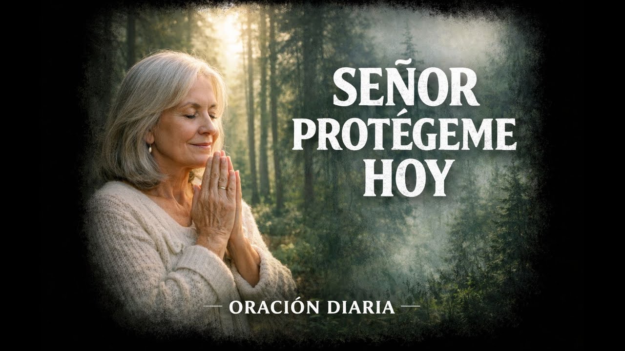 Señor, protégeme y dame fuerzas hoy | Oración diaria