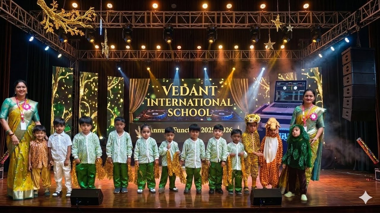 Annual Function 2025-2026 | Vedant International School | Grand Celebration #vlog #annualfunction 