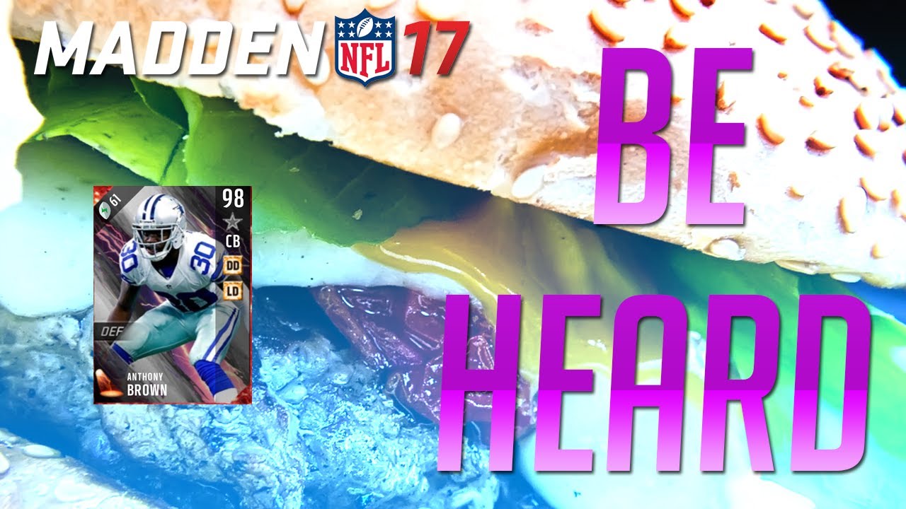 First Madden 18 Sleeper Pick + Fast Food Burger Argument