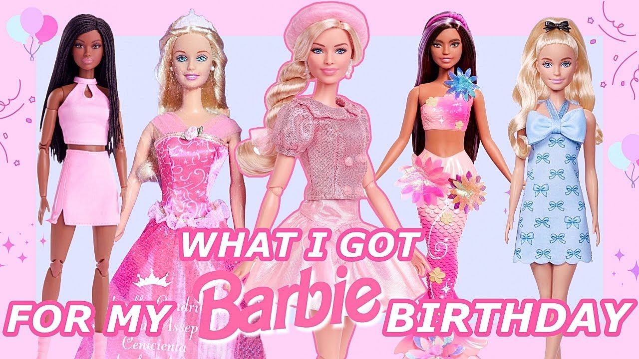 HUGE Barbie Birthday Haul 2025 🎉 Barbie The Movie, 00s, Signature, Fashionistas & more 🎀 2 Reviews