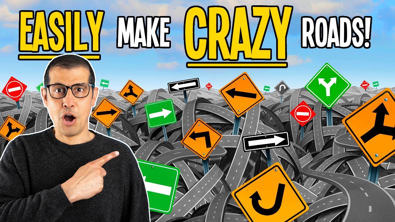 How to Design AMAZING Roads in Cities Skylines like a PRO! (Blank Road Builder Mod)