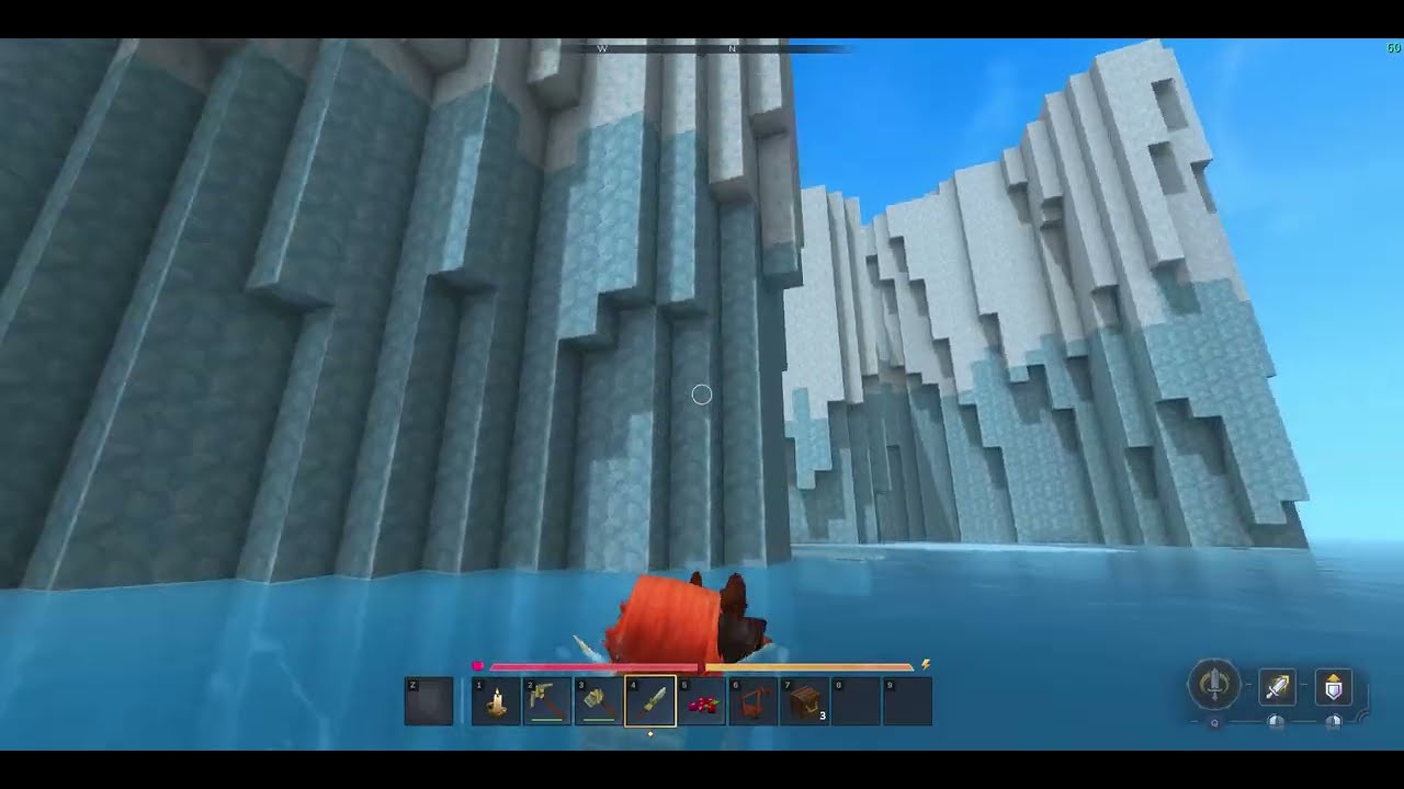 Hytale New Start  :  I Fled to the Snow Biome and Built a small  abode in a cave!!!