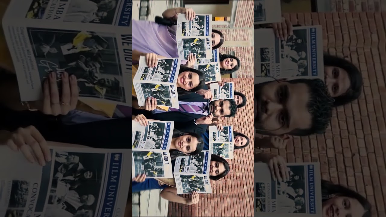 Did we really make it? YES, we did! IILM University | MBA Convocation