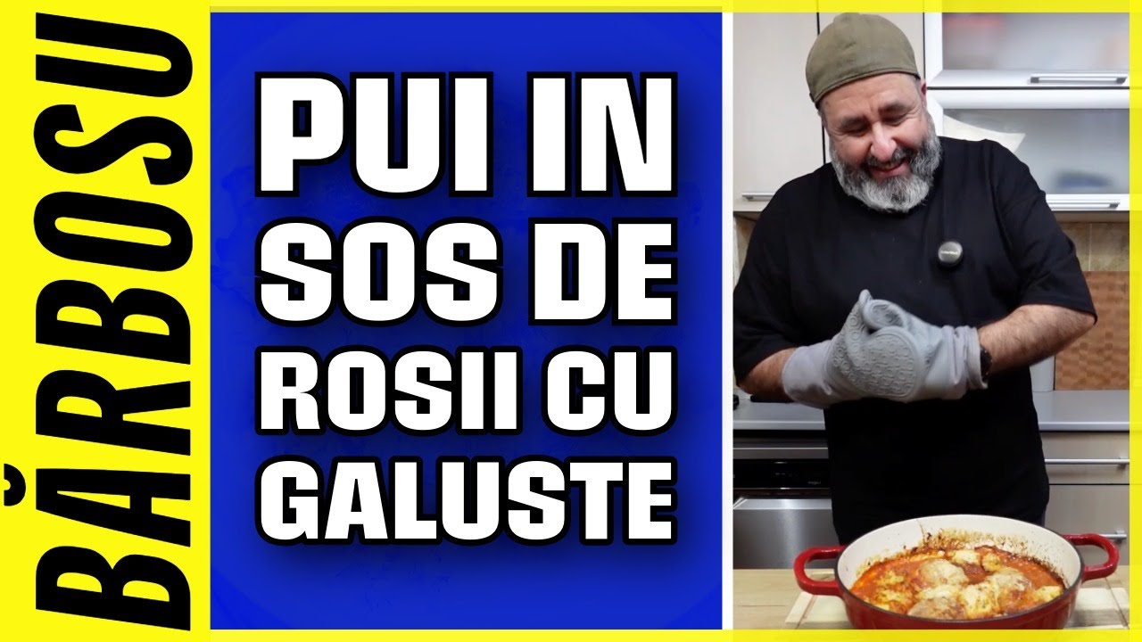 Pulpe de pui in sos de rosii cu galuste 👌