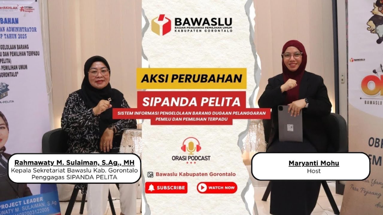 Aksi Nyata Perubahan: Sistem Informasi Pengelolaan Barang Pelanggaran Pemilu dan Pemilihan Terpadu