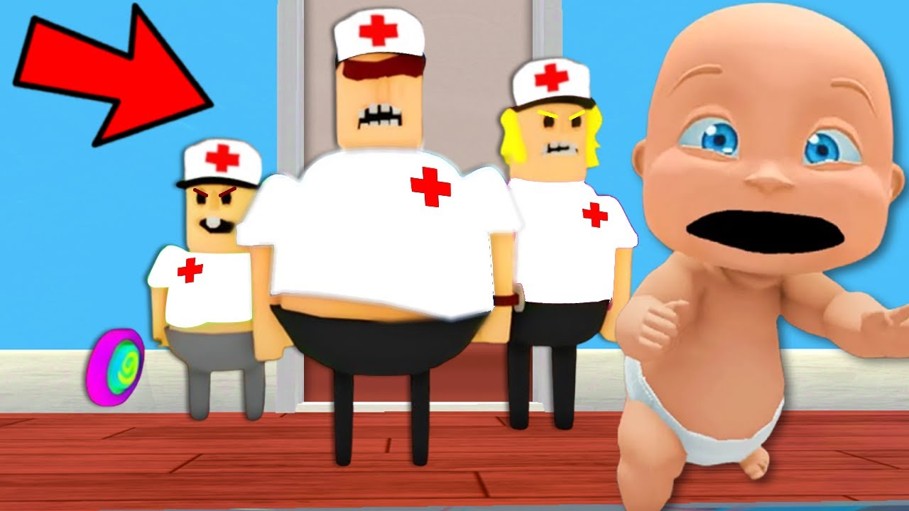 Baby Escapes EVIL DOCTOR FAMILY!