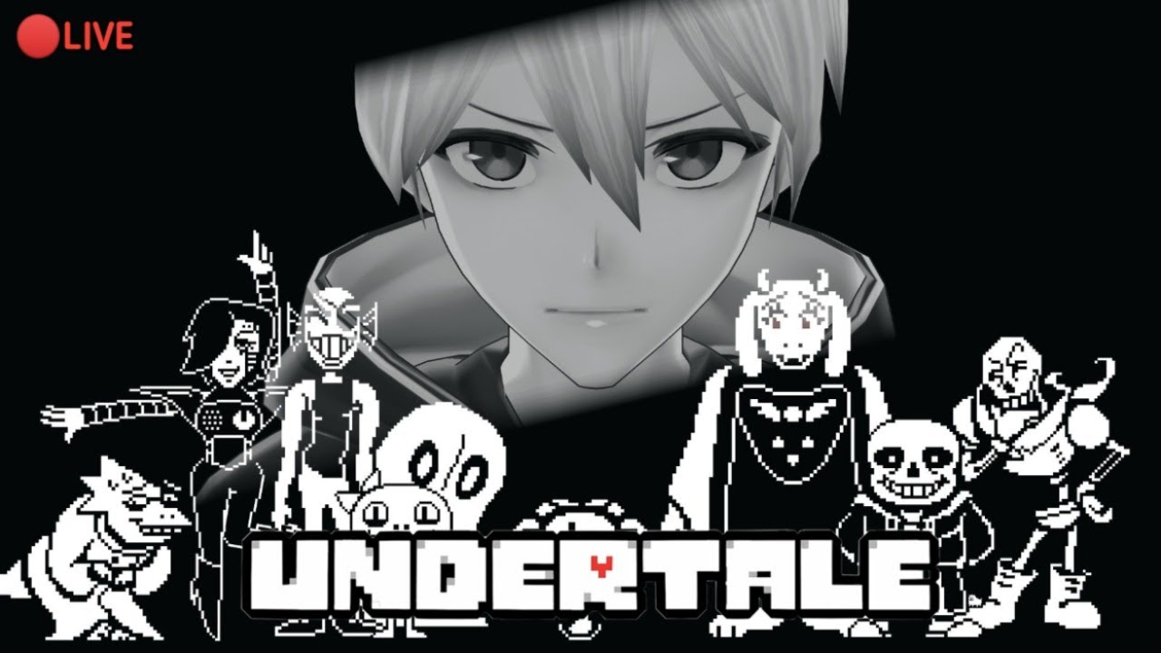 【LIVE】Pertama kali main Undertale [Vtuber Indonesia]