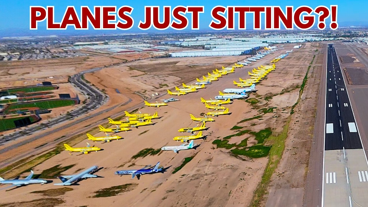 Why Are There So Many Planes Here? | Phoenix Goodyear Airport (KGYR)