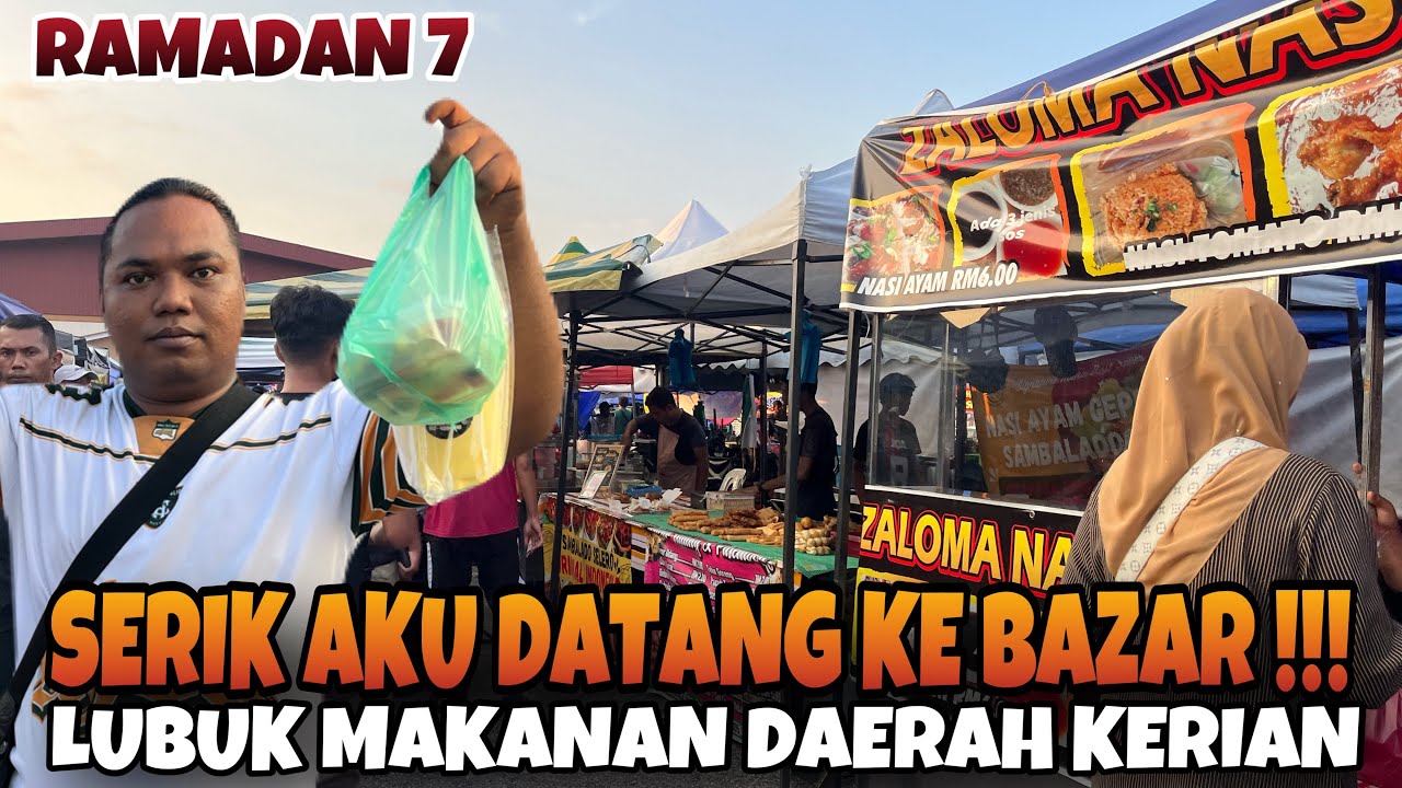 TERJAH‼️CARI TAK JUMPA‼️BAZAR RAMADAN PARIT BUNTAR‼️KERIAN PERAK‼️