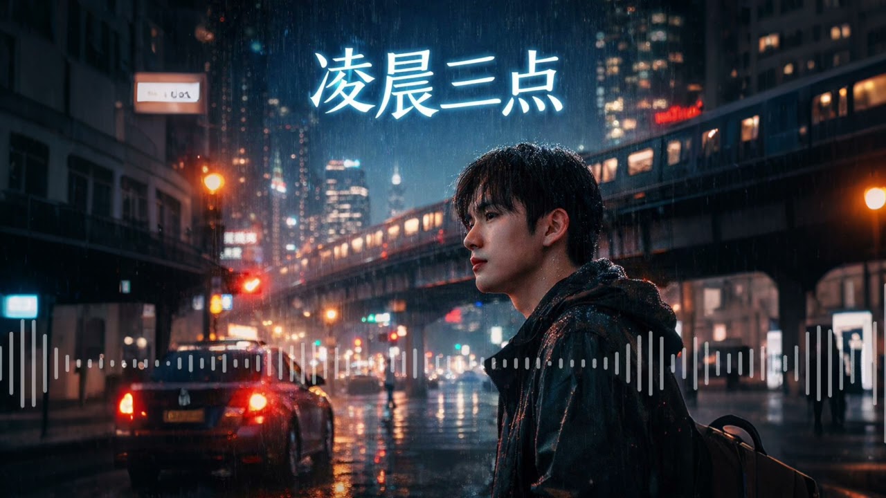 凌晨三点 | 神来一笔 | 原创 R&B (Official Lyrics Video)