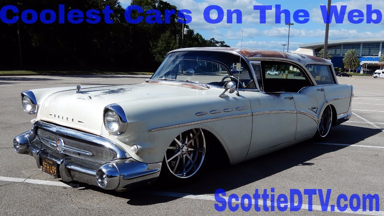 1957 Buick Caballero Station Wagon Hot Rod Cruisin' The Coast 2017
