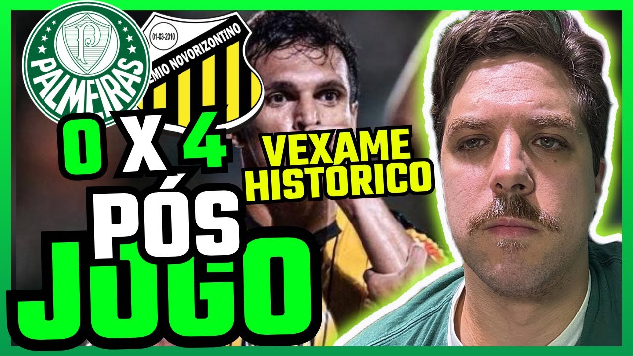 PÓS-JOGO | PALMEIRAS 0 x 4 NOVORIZONTINO | NÃO FOI UM ACIDENTE