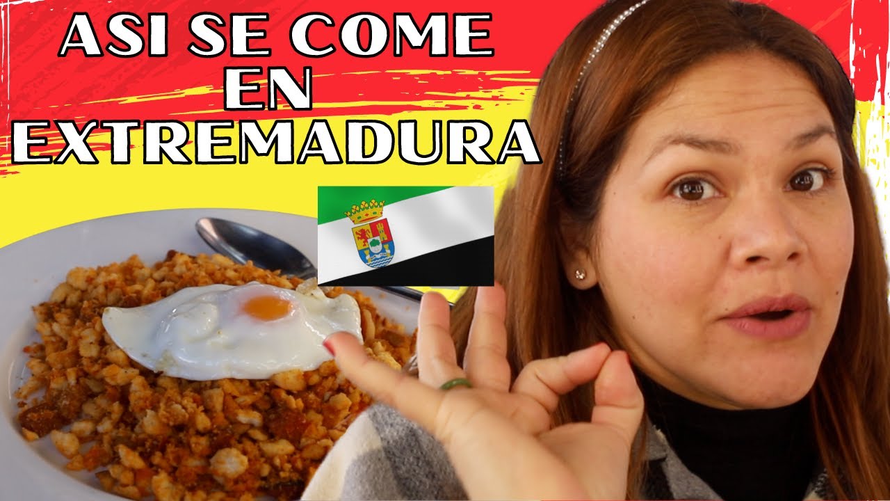 Probando COMIDA TIPICA Española en EXTREMADURA - Así comen es CACERES 🇪🇸