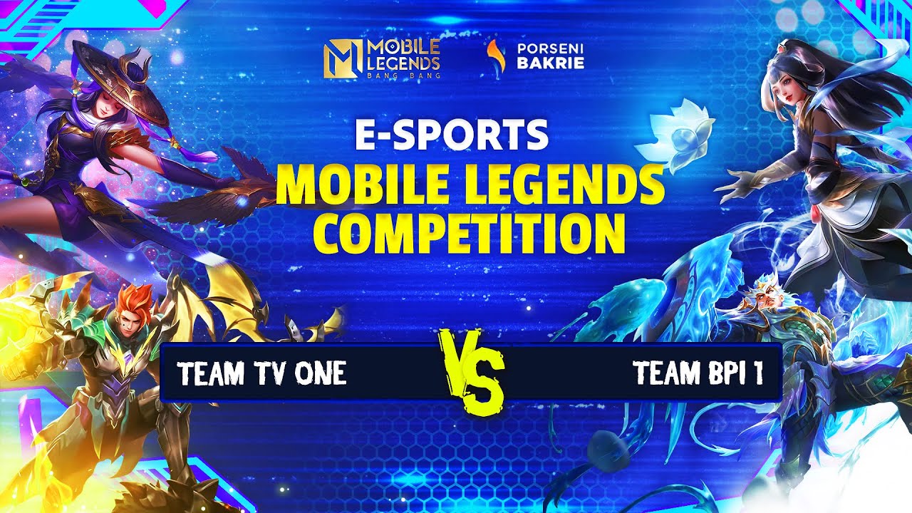 TvOne Vs BPI1 | Porseni Bakrie E-Sport Mobile Legend