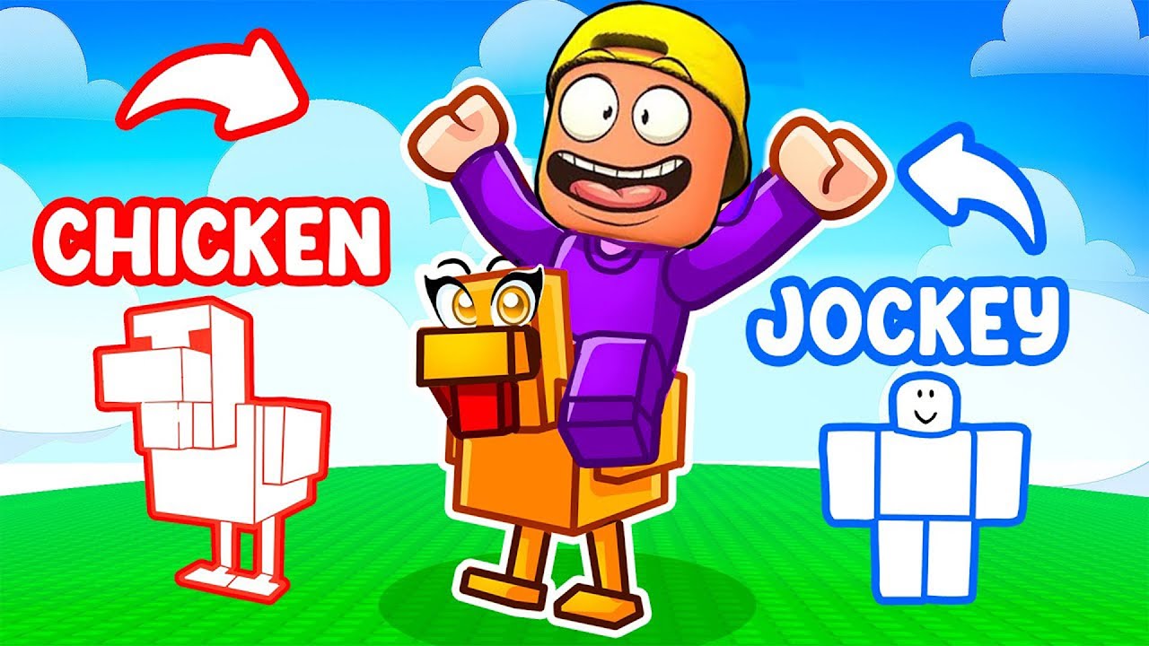 Braxi und ich sind das ULTIMATIVE CHICKEN JOCKEY in Roblox!