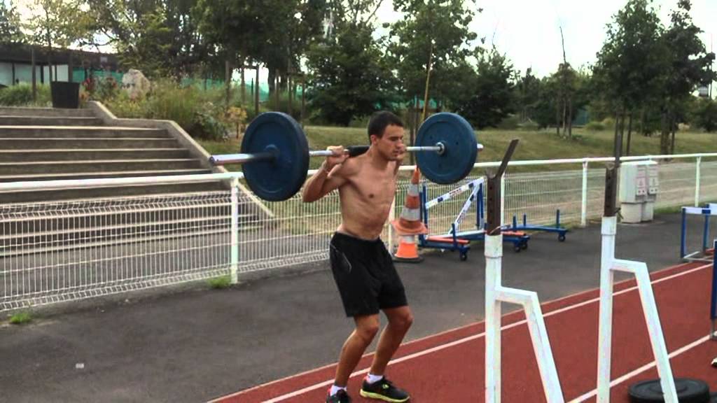 séance muscul puissance stage INSEP