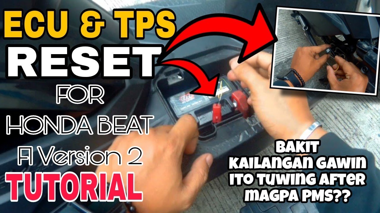 ECU and TPS Reset for Honda Beat FI V2 | DIY Tutorial Video