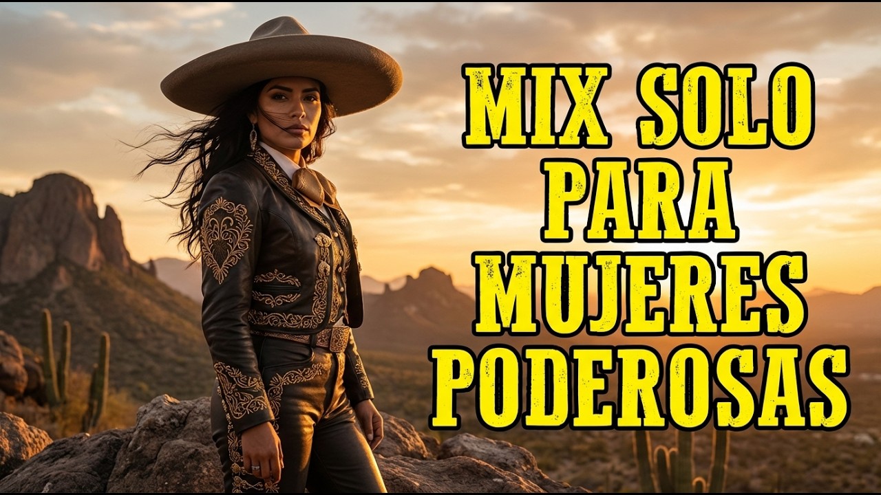 Mix Rancheras para Mujeres Poderosas | Canciones para Mujeres que Ya No Mendigan Amor
