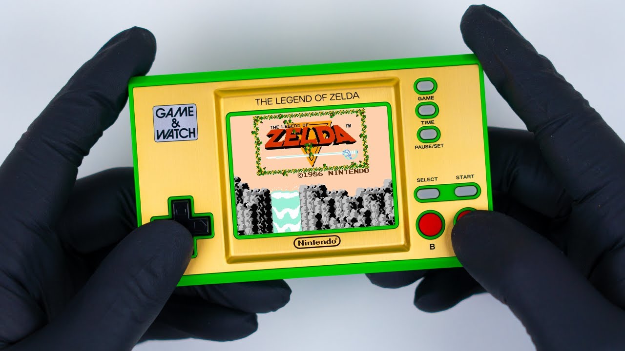 Nintendo Game & Watch The Legend of Zelda Unboxing + Gameplay - ASMR