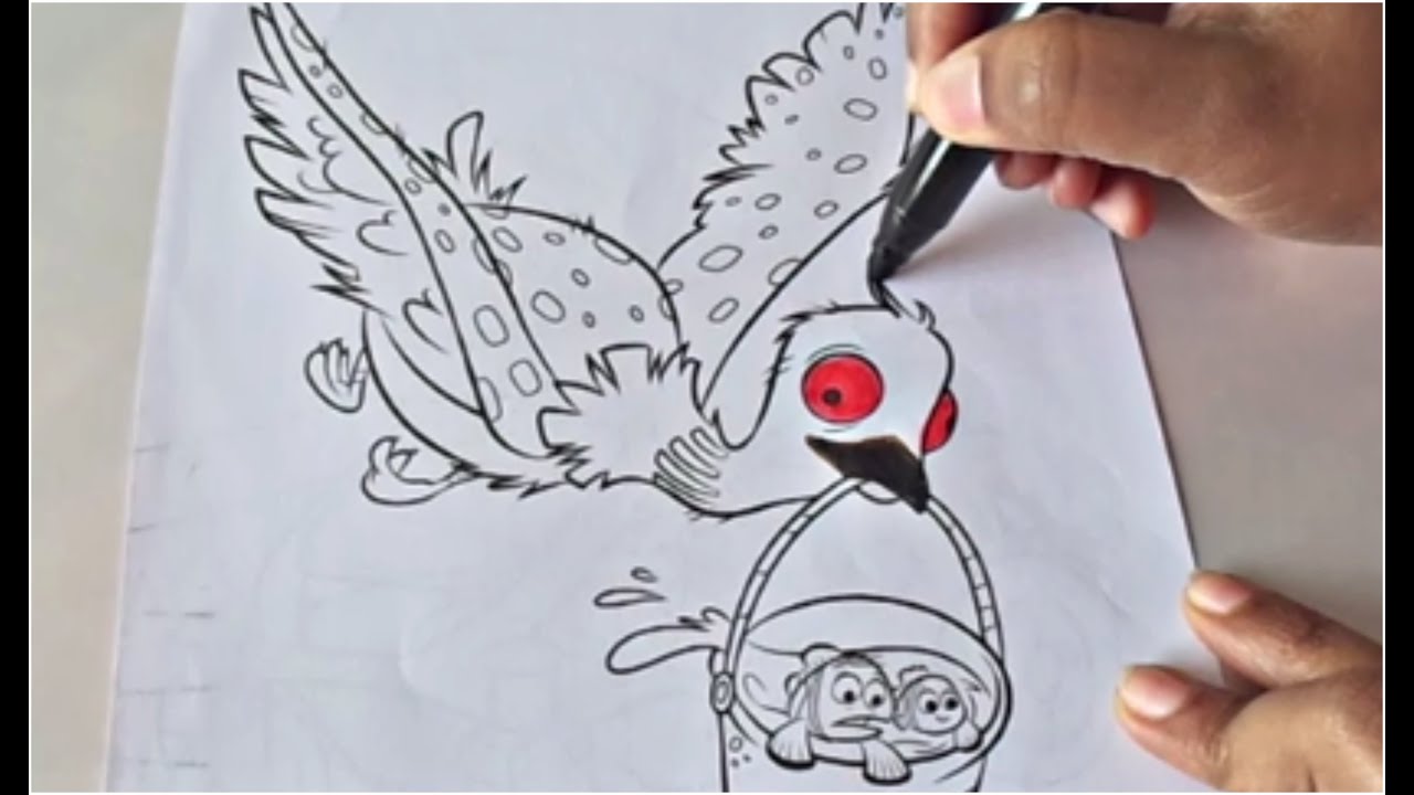 DISNEY PIXAR FINDING DORY ❤️ Fin-tastic Coloring Book and Drawing