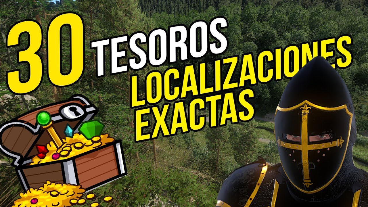 30 Tesoros UBICACIÓN! Mejores equipos: Kingdom Come Deliverance
