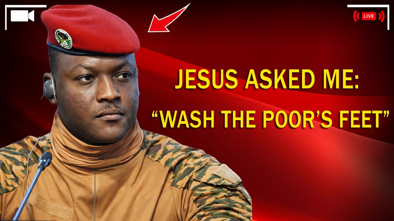 Jesus Told Me to Wash the Poor’s Feet — Then This Happened | Ibrahim Traore Speech