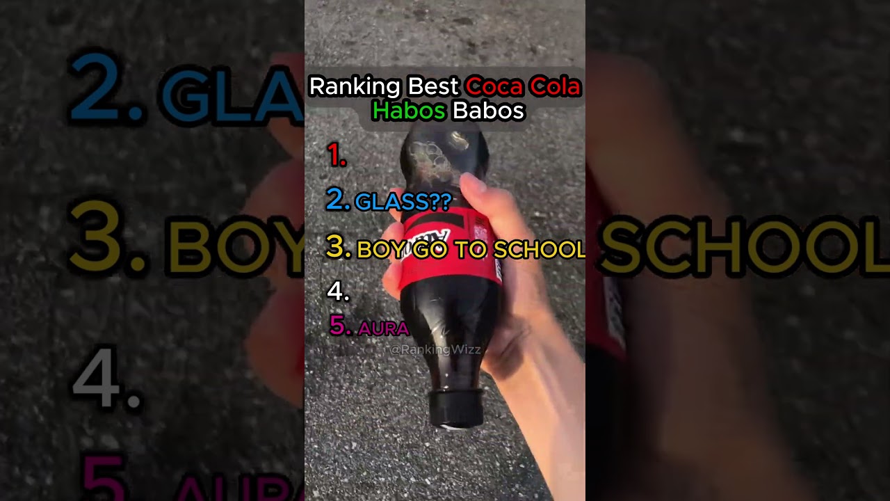 Ranking Best Coca Cola Habos Babos