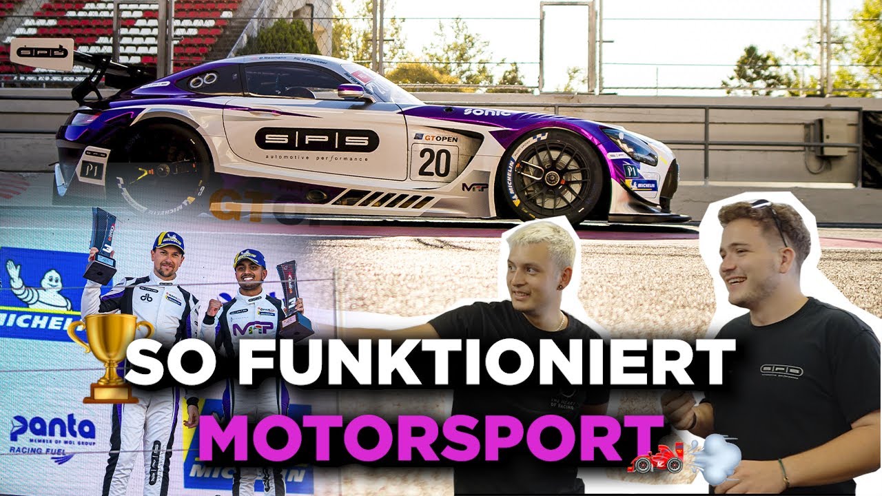 DAS MACHEN WIR IM MOTORSPORT! 🏎️ - Behind the scenes in Barcelona 🇪🇸