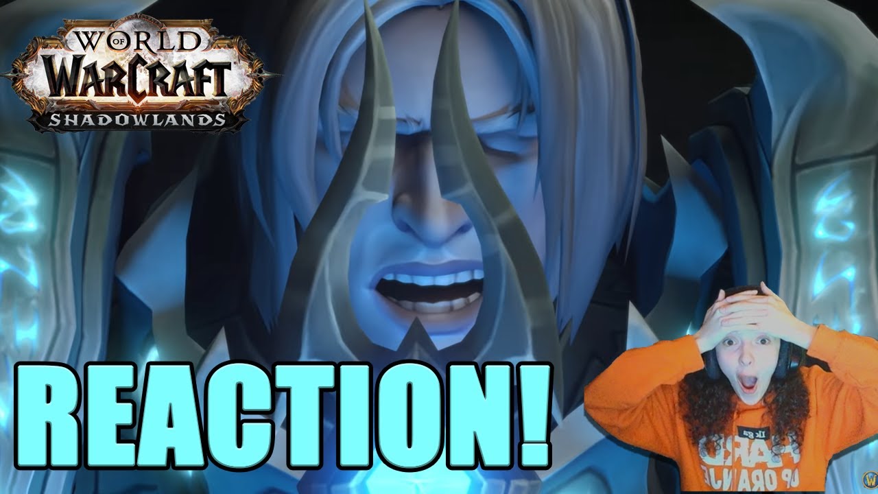 Anduin Raid Finale Cinematic REACTION | Shadowlands: Eternity's End 9.2