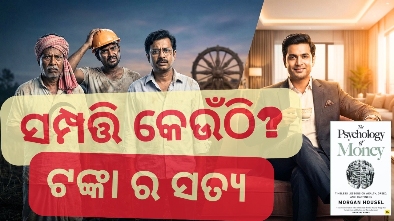 କାହିଁକି କିଛି ଲୋକ ଧନୀ ହୁଅନ୍ତି ଆଉ କିଛି ନୁହେଁ?| The Psychology of Money in Odia
