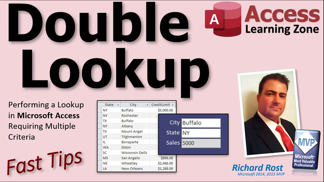 Performing a Double Lookup in Microsoft Access Requiring Multiple Criteria