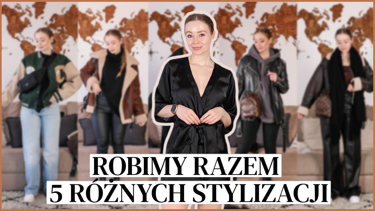 ROBIMY RAZEM 5 RÓŻNYCH STYLIZAJI | SZYKUJEMY SIĘ #1