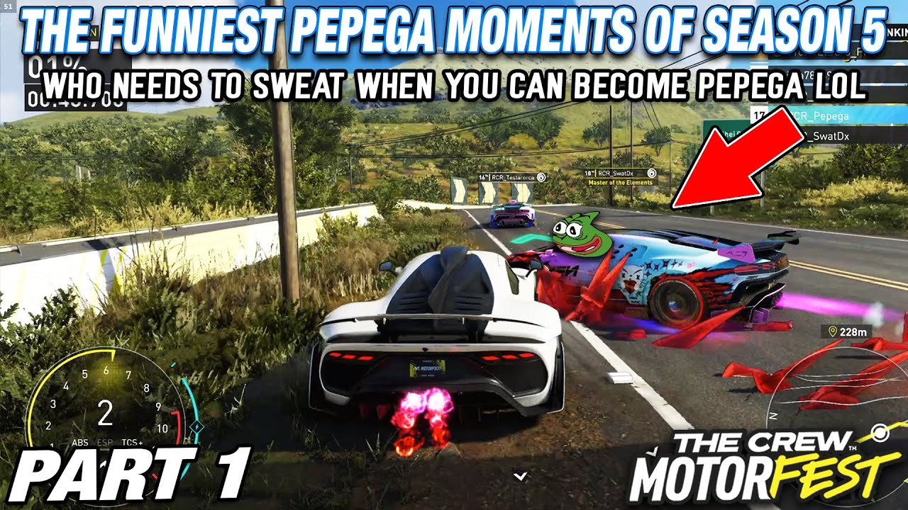 Some Pepega/Random Moments From Season 5 (Part 1) - The Crew Motorfest Funny Moments
