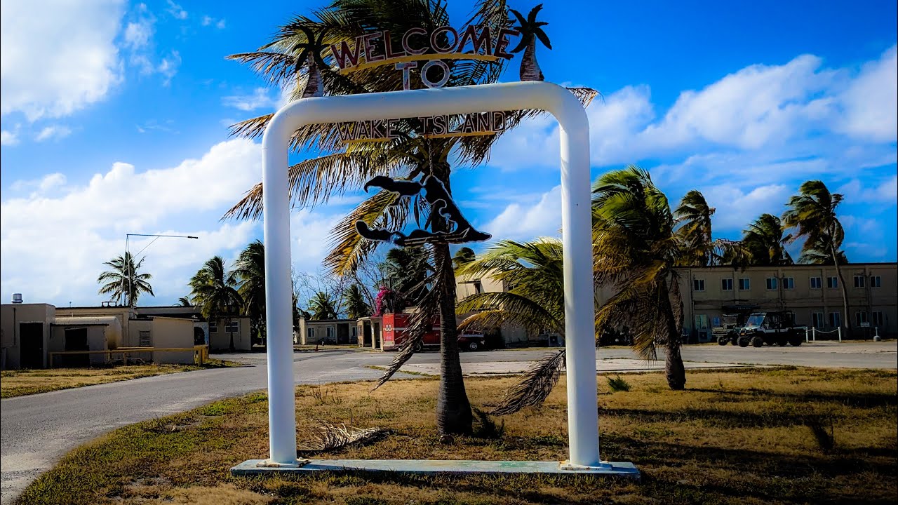 Driving around Wake Island