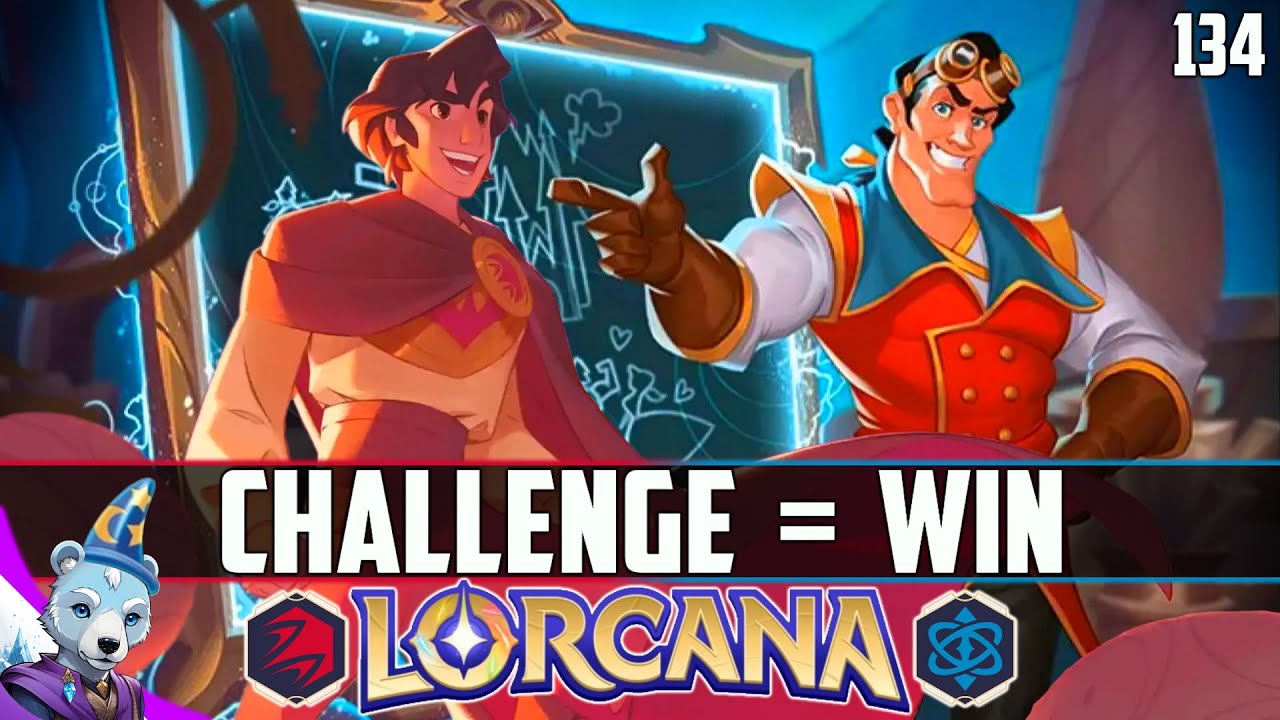 This Challenge Matters deck WORKS! 🔴🔵 [Lorcana Gameplay]