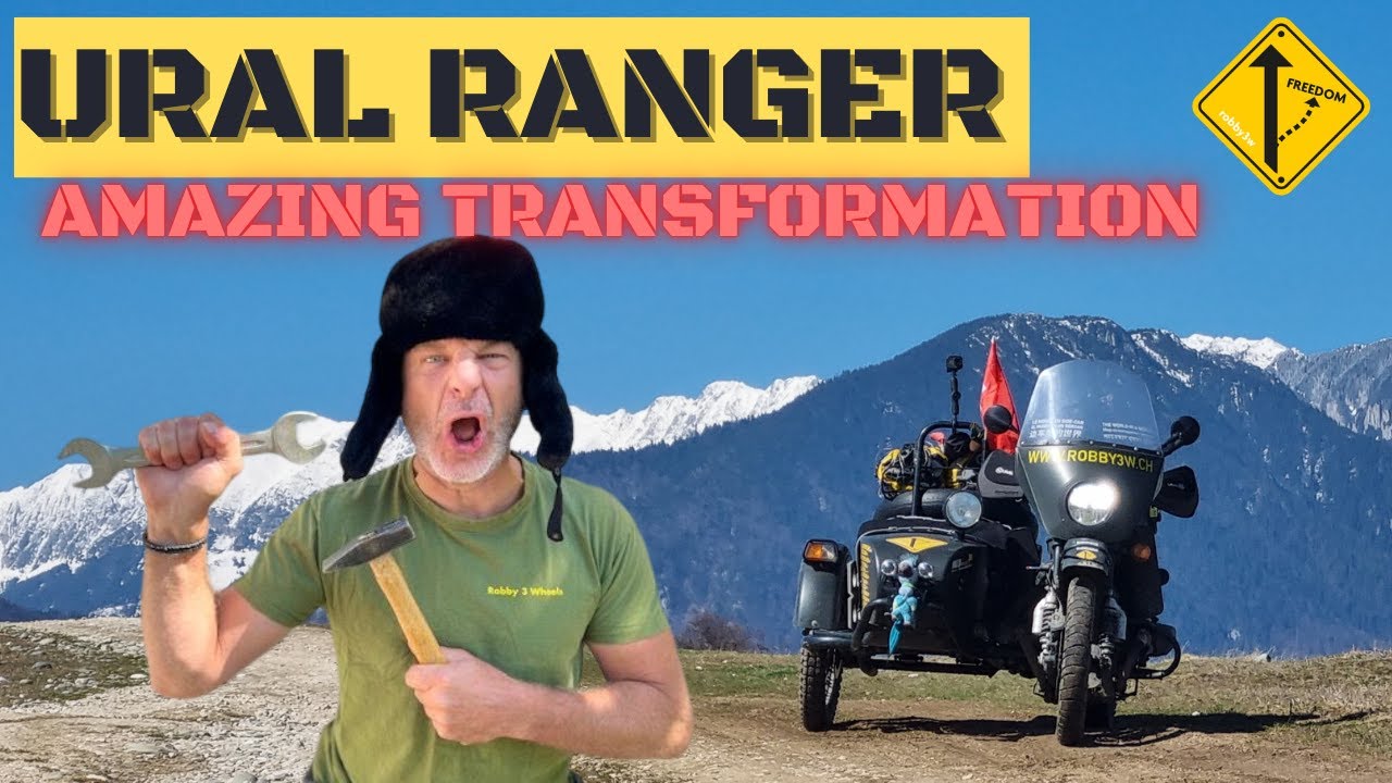 P1.1 La transformation de mon side-car Ural Ranger 2016 pour rouler encore plus loin, Robby 3 Wheels