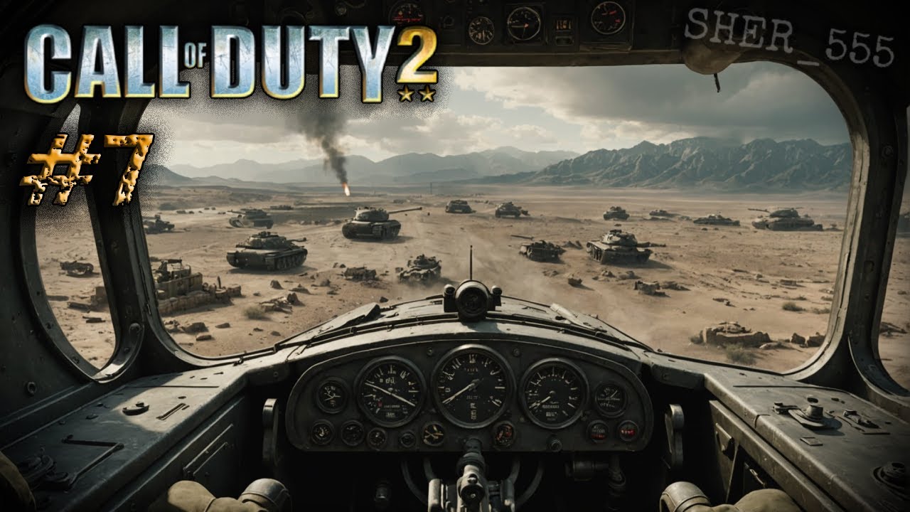 Call of Duty 2 (2005) #7 ► TANK XAYDAYMIZ ► O'zbekcha LET'S PLAY