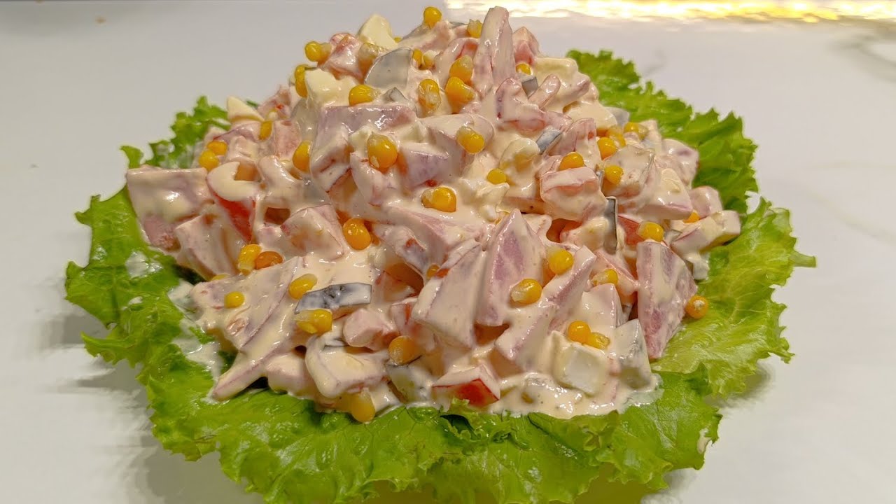 Oltin kuz salati #Salat #salad #Cookinglife
